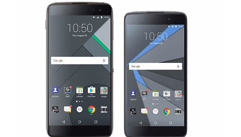 BlackBerry DTEK50 and DTEK60 Android smartphones launched in India starting at Rs. 21,990