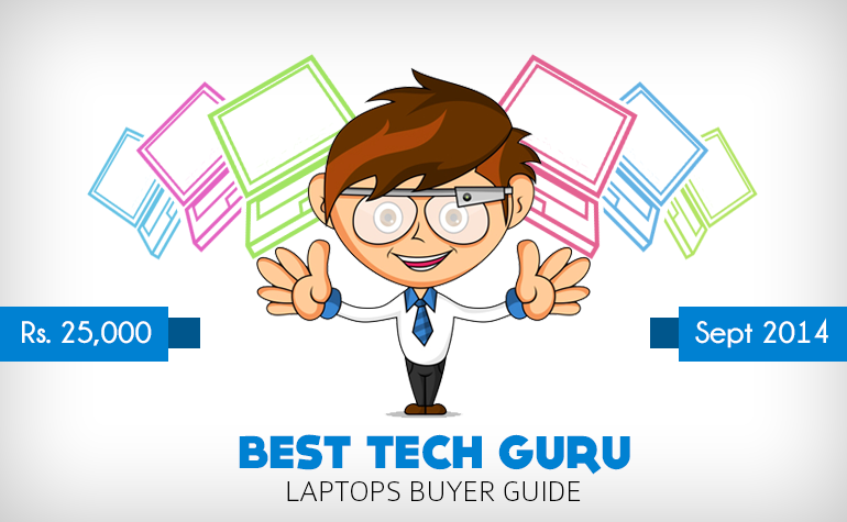5 Best Laptops under 25000 Rs in India (September 2014)