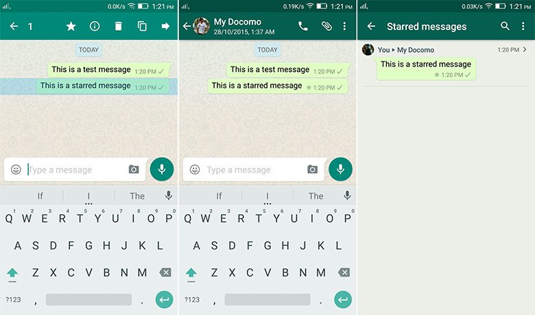 WhatsApp now lets you 'Star' important messages on Android to read it