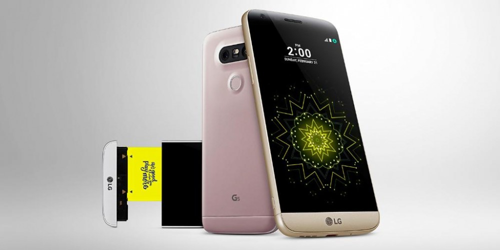 LG G5 with Modular Slot & Interesting Accessories launched at MWC 2016