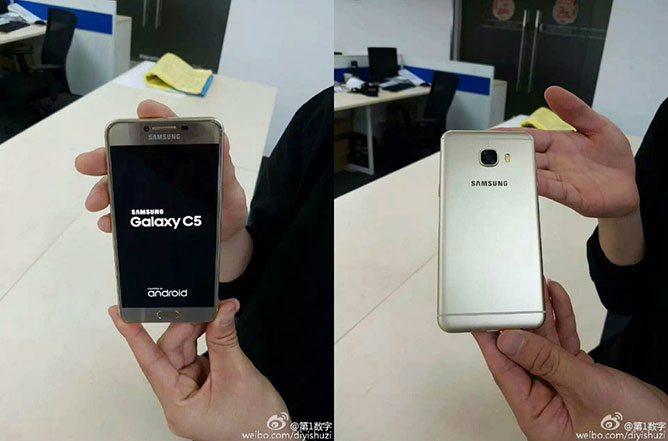 Samsung Galaxy C5 and C7
