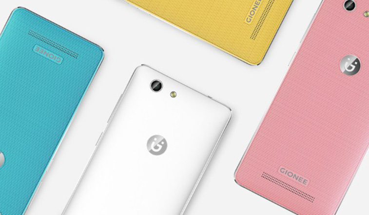 Gionee F100, F103B and S5
