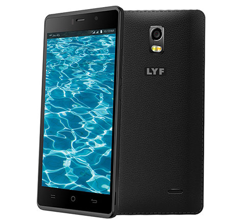 Reliance Lyf Water 10 with 5-inch HD display and 3GB RAM launched at Rs. 8,699 Lyf Water 10