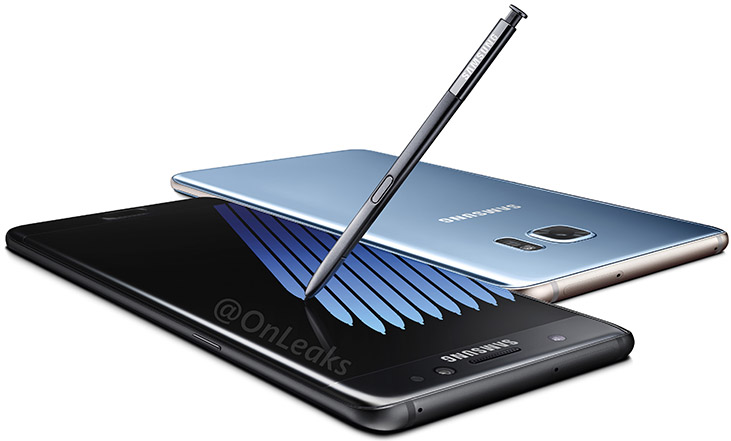 Samsung Galaxy Note 7 leaked in press renders ahead of its tomorrow launch Galaxy Note 7 leaked