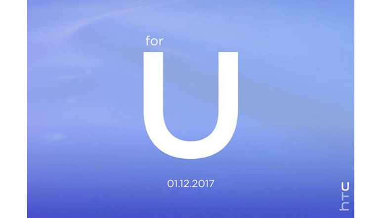 HTC schedules 'for U' event for its next product announcement on 12th January 2017 HTC schedules 'for U' event for its next product announcement on 12th January 2017