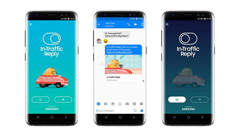 Samsung In-Traffic reply