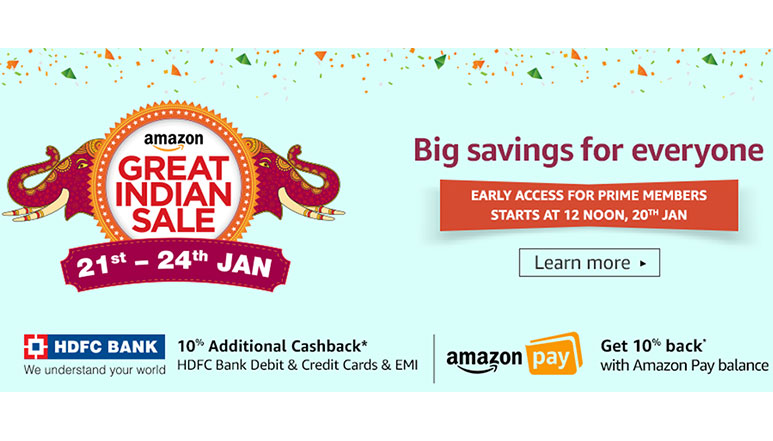 Amazon-Great-Indian-Sale-21st-to-24th-Jan---Prime-Early-banner
