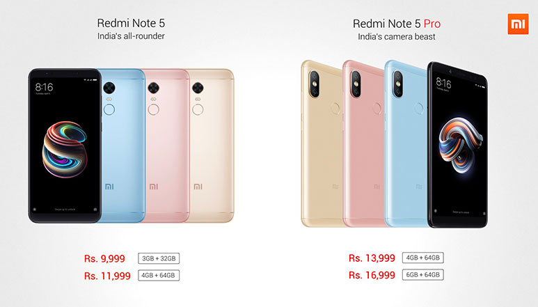 Xiaomi-Redmi-Note-5-and-Redmi-Note-5-Pro-launched-in-India