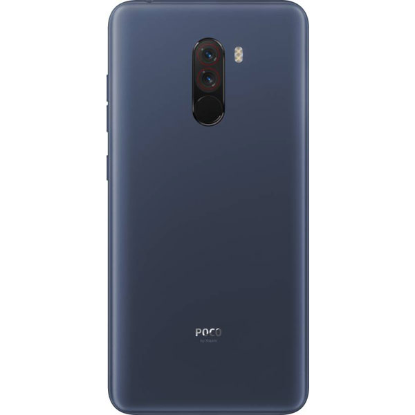 Xiaomi Poco F1 Steel Blue Back Image Best Tech Guru